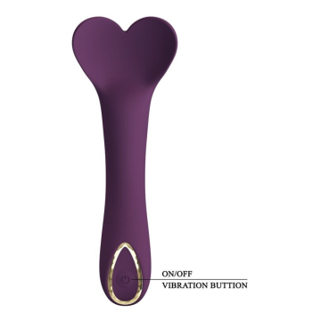 PRETTY LOVE - KENYELL WIEDERAUFLADBARER VIBRATOR MIT 10 FUNKTIONEN, LILA