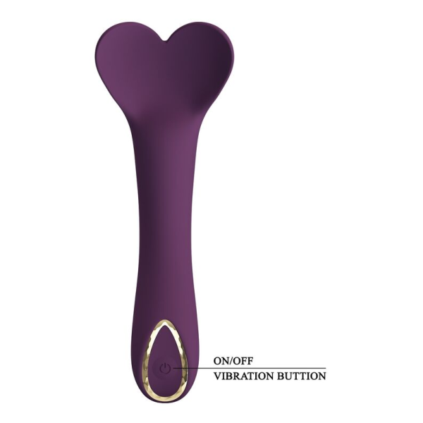 PRETTY LOVE - VIBRATORE RICARICABILE KENYELL 10 FUNZIONI VIOLA