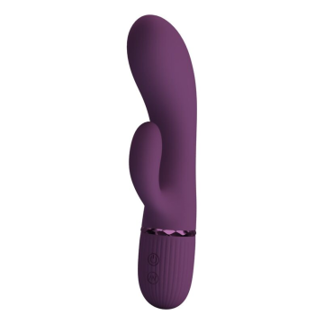 PRETTY LOVE - MARGIE VIBRATEUR LAPIN RECHARGEABLE 10 FONCTIONS VIOLET