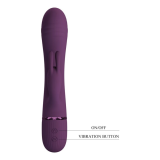 PRETTY LOVE - ROCCO WIEDERAUFLADBARER HASENVIBRATOR MIT 10 FUNKTIONEN, LILA
