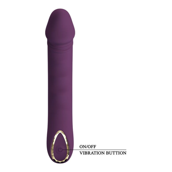 PRETTY LOVE - AMARA WIEDERAUFLADBARER VIBRATOR MIT 10 FUNKTIONEN, LILA