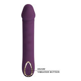 PRETTY LOVE - VIBRATORE RICARICABILE AMARA 10 FUNZIONI VIOLA