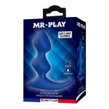 MR PLAY - PLUG ANAL ERGONOMIQUE BLEU