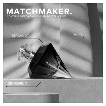 EYE OF LOVE - MATCHMAKER BLACK DIAMOND LGBTQ PERFUME FEROMONAS PARA ÉL 30 ML