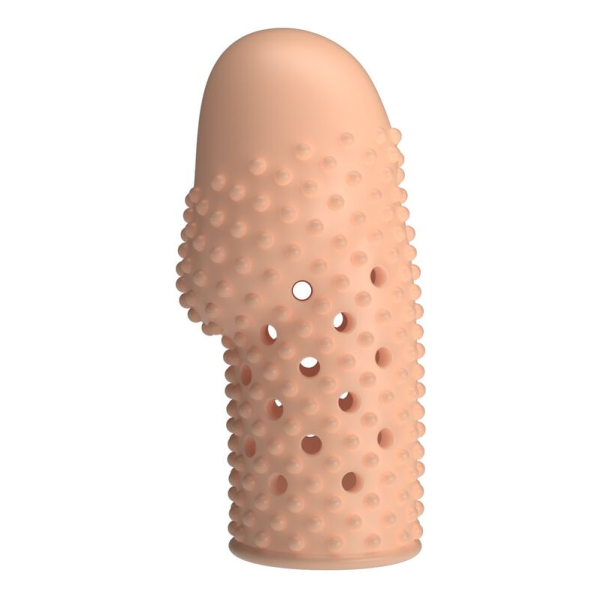 PRETTY LOVE - GEEK'S PENIS SLEEVE GET YOUR PENIS THICKER NATURAL COLOR