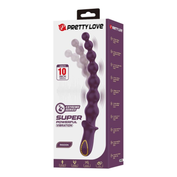 PRETTY LOVE - MADISON WIEDERAUFLADBARER ANALVIBRATOR MIT 10 FUNKTIONEN