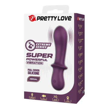 PRETTY LOVE - ABIGAIL WIEDERAUFLADBARER VIBRATOR MIT 10 FUNKTIONEN, LILA