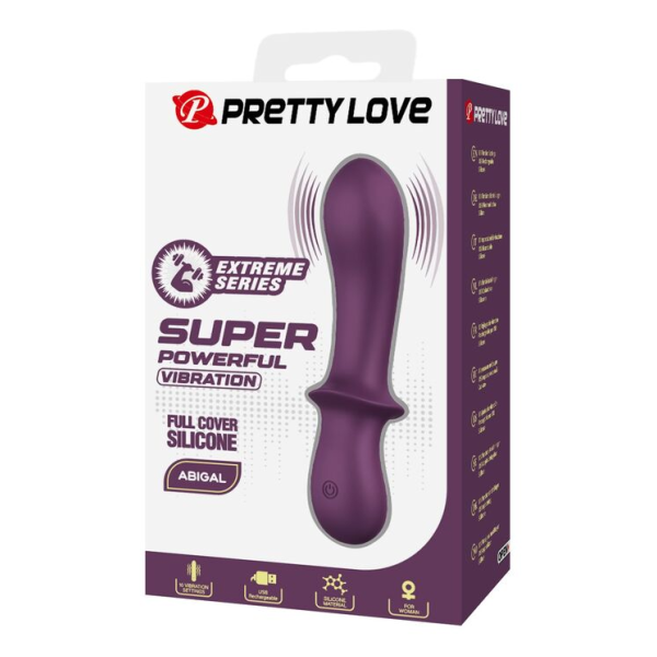 PRETTY LOVE - ABIGAIL WIEDERAUFLADBARER VIBRATOR MIT 10 FUNKTIONEN, LILA