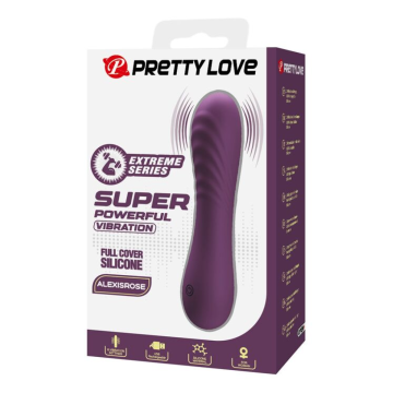 PRETTY LOVE - VIBRATEUR RECHARGEABLE ALEXISROSE 10 FONCTIONS VIOLET