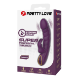 PRETTY LOVE - HARPER WIEDERAUFLADBARER HASENVIBRATOR MIT 10 FUNKTIONEN, LILA