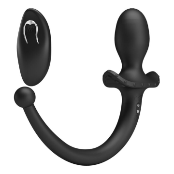 MR PLAY – KABELLOSER ANAL- UND PERINEUM-VIBRATOR MIT FERNBEDIENUNG, SCHWARZ