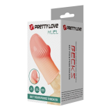 PRETTY LOVE - MANCHON PÉNIS HUEL POUR UN PÉNIS PLUS ÉPAISSE COULEUR CHAIR