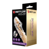 PRETTY LOVE - ROCKER PENIS SLEEVE GET YOUR PENIS THICKER TRANSPARENT