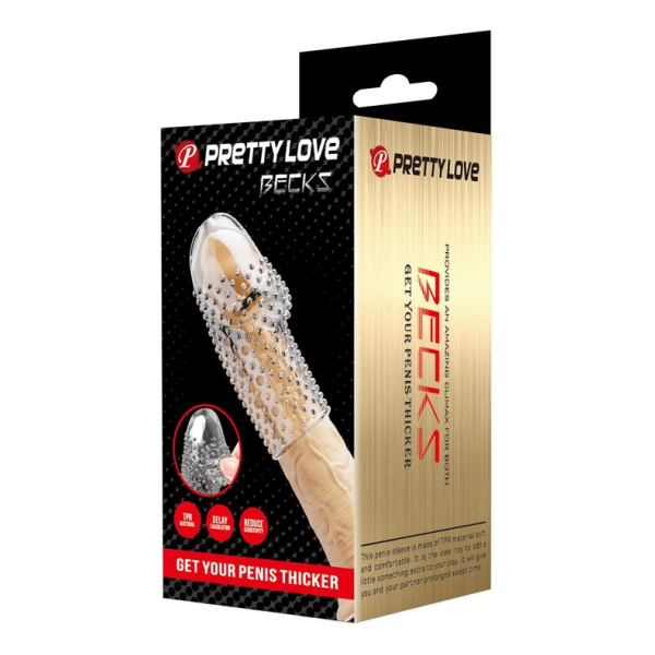 PRETTY LOVE – GEEK'S PENISHÜLLE: FÜR EINEN DICKEREN PENIS (TRANSPARENT)