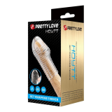 PRETTY LOVE - HOTTT PENIS SLEEVE GET YOUR PENIS THICKER TRANSPARENT