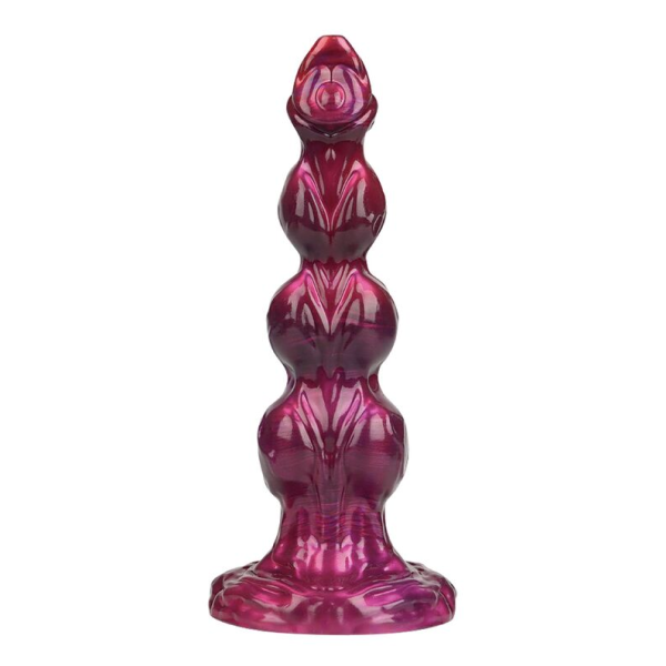 POWER MONSTERS - PRIMAL BEASTLORD PINK TRANSLUCENT FANTASY SILICONE DILDO 26 CM Ø 5 CM