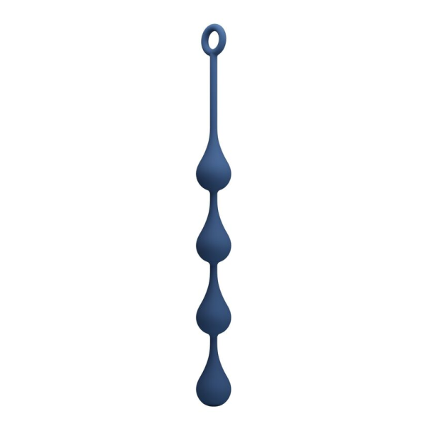 MR PLAY – BLAUE SILIKON-ANALPOLSTER, GRÖSSE L (42,6 CM)