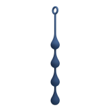 MR PLAY - BLUE SILICONE ANAL BEADS SIZE L 42.6 CM