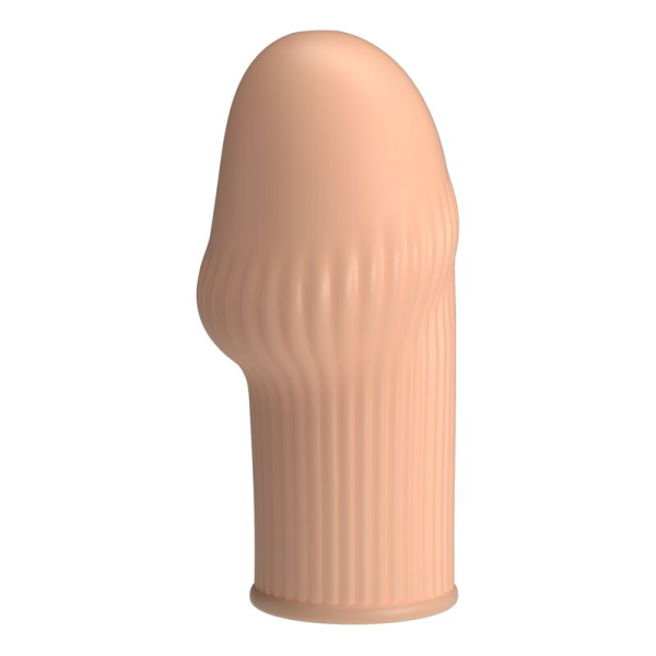 PRETTY LOVE – HUEL PENISSÄRMEL FÜR EINEN DICKEREN PENIS IN FLEISCHFARBE
