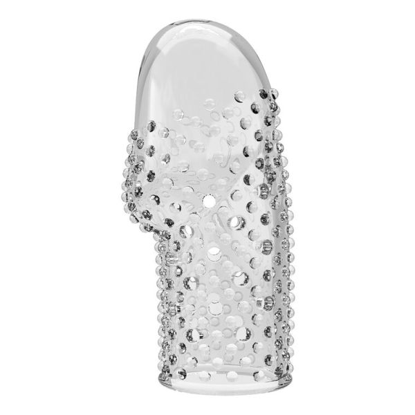 PRETTY LOVE - GEEK'S PENIS SLEEVE GET YOUR PENIS THICKER TRANSPARENT
