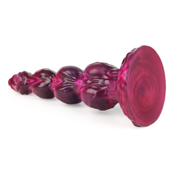 POWER MONSTERS - PRIMAL BEASTLORD DILDO IN SILICONE ROSA TRASLUCIDO FANTASY 26 CM Ø 5 CM