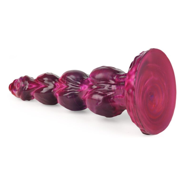 POWER MONSTERS - PRIMAL BEASTLORD PINK TRANSLUCENT FANTASY SILICONE DILDO 26 CM Ø 5 CM