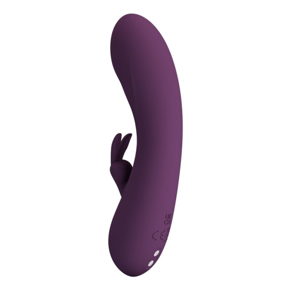 PRETTY LOVE - LANDYN WIEDERAUFLADBARER HASENVIBRATOR MIT 10 FUNKTIONEN, LILA