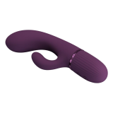 PRETTY LOVE - MARGIE RECHARGEABLE RABBIT VIBRATOR 10 FUNCTIONS PURPLE