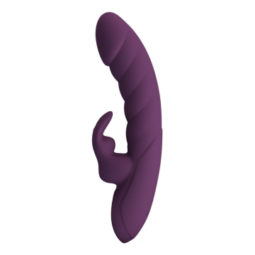 PRETTY LOVE - HARPER RECHARGEABLE RABBIT VIBRATOR 10 FUNCTIONS PURPLE