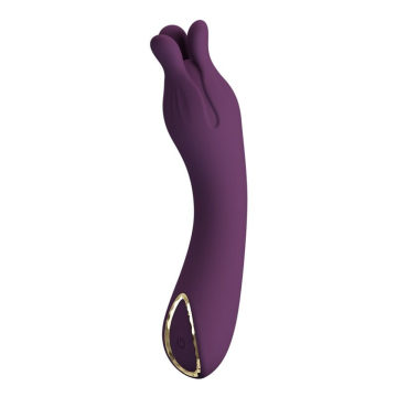 PRETTY LOVE - VIBRATEUR RECHARGEABLE LUNAO 10 FONCTIONS VIOLET