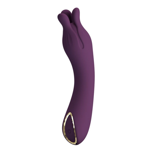PRETTY LOVE - VIBRATEUR RECHARGEABLE LUNAO 10 FONCTIONS VIOLET