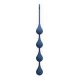 MR PLAY - PERLES ANALES EN SILICONE BLEU, TAILLE XL (52,5 CM)