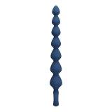 MR PLAY - PERLES ANALES EN SILICONE BLEU ET PLUG ANAL 26,7 CM