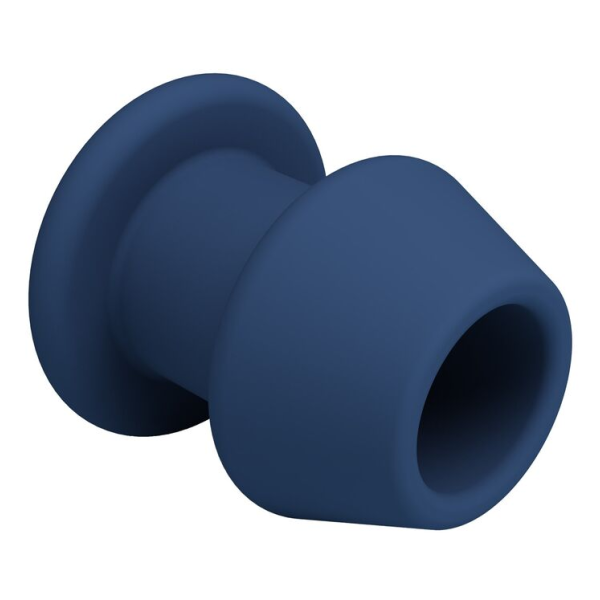 MR PLAY - JACK BLUE PLUG ANALE CAVO IN SILICONE TAGLIA M