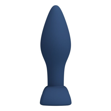MR PLAY - KONISCHER SILIKON-ANALPLUG, BLAU, GRÖSSE L