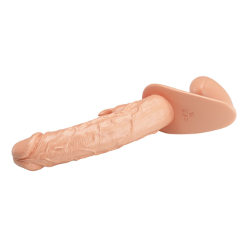 BAILE - CHARLOTTE HOLLOW DOPPIA PENETRAZIONE STRAP-ON FLESH