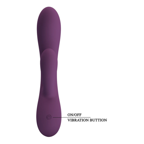 PRETTY LOVE - VIBRATEUR LAPIN RECHARGEABLE ROSOLYN 10 FONCTIONS