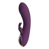 PRETTY LOVE - VIBRATORE A FORMA DI CONIGLIO RICARICABILE LANDYN, 10 FUNZIONI, VIOLA