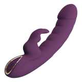 PRETTY LOVE - VIBRATORE A FORMA DI CONIGLIO RICARICABILE HARPER, 10 FUNZIONI, VIOLA