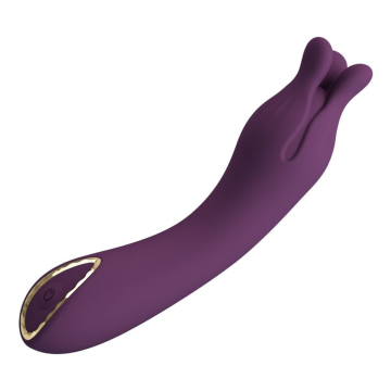 PRETTY LOVE - VIBRATORE RICARICABILE LUNAO 10 FUNZIONI VIOLA