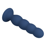 MR PLAY - PLUG ANAL AVEC 4 BILLES MÉTALLIQUES ET VENTOUSE BLEUE