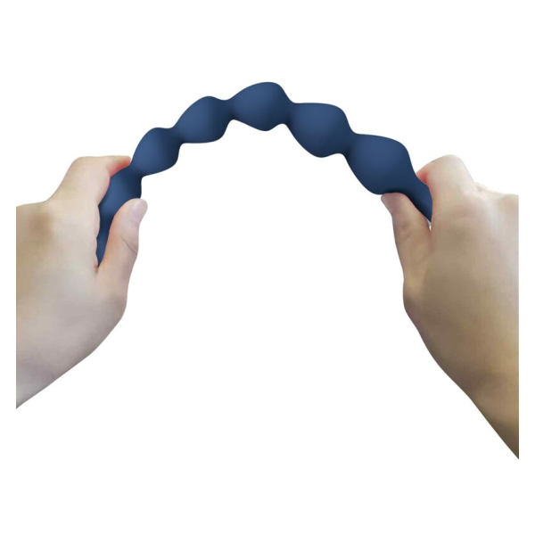 MR PLAY – BLAUE SILIKON-ANALKAPSELN & ANALPLUG 26,7 CM