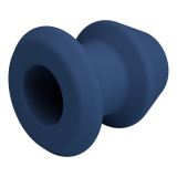 MR PLAY - JACK BLEU PLUG ANAL CREUX EN SILICONE, TAILLE M