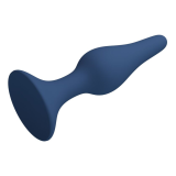 MR PLAY - PLUG ANALE SLIM IN SILICONE BLU TAGLIA S