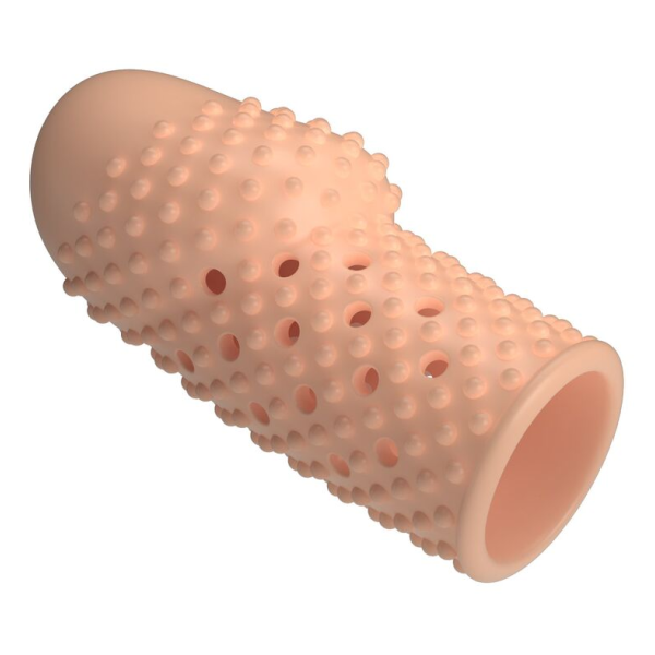 PRETTY LOVE - MANICOTTO PER PENE DA GEEK PER UN PENE PIÙ SPESSO, COLORE NATURALE