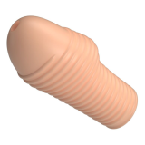PRETTY LOVE - HOTTT PENIS SLEEVE GET YOUR PENIS THICKER NATURAL COLOR