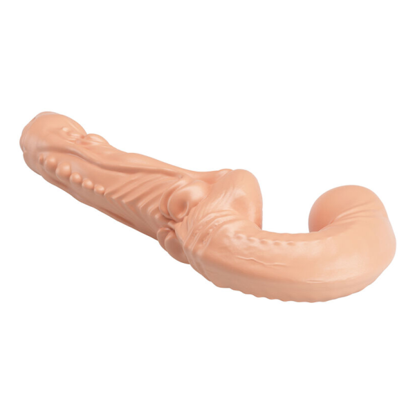 BAILE - EMMA TEXTURED DOUBLE PENETRATION STRAP-ON FLESH