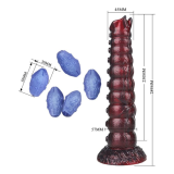 POWER MONSTERS - VOIDCLAW BRUTE DILDO GONFIABILE IN SILICONE BICOLORE FANTASY 29 CM Ø 5.7 CM