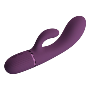 PRETTY LOVE - MARGIE VIBRATORE A FORMA DI CONIGLIO RICARICABILE 10 FUNZIONI VIOLA