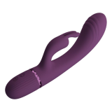 PRETTY LOVE - ROCCO WIEDERAUFLADBARER HASENVIBRATOR MIT 10 FUNKTIONEN, LILA
